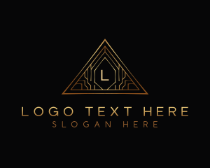 Triangle Luxury Tech Logo