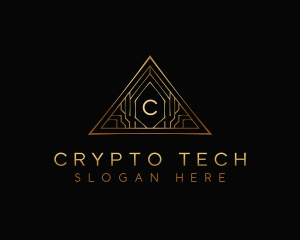 Triangle Luxury Tech logo design