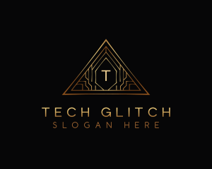 Triangle Luxury Tech logo design