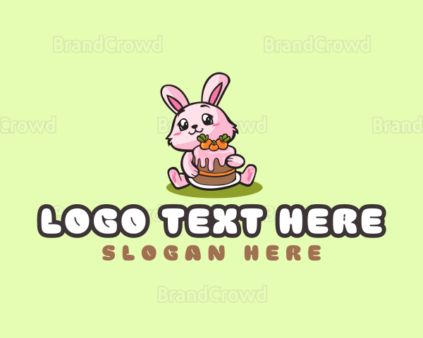 Rabbit Carrot Cake Logo