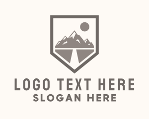 Mountain Hiking Explorer   Logo