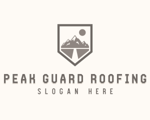 Mountain Hiking Explorer   logo design