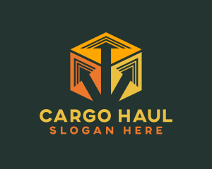 Parcel Package Logistics logo design