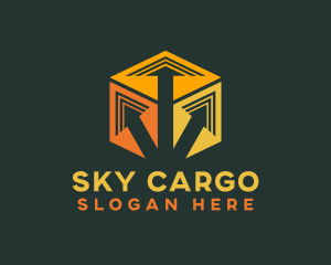 Parcel Package Logistics logo design