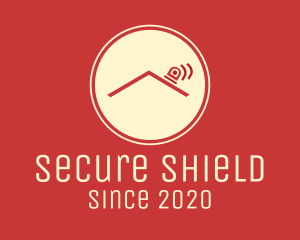 Warranty - House Security Alarm logo design