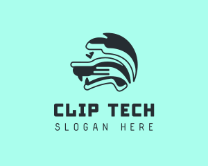 Tech Robot Creature logo design