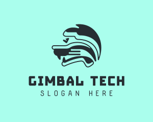 Tech Robot Creature logo design