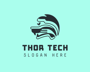 Tech Robot Creature logo design