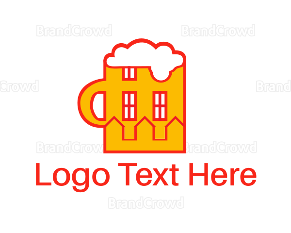 Home Beer Mug Logo