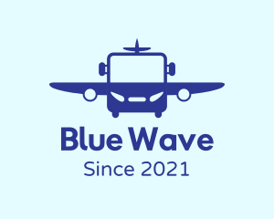 Blue Air Bus logo design