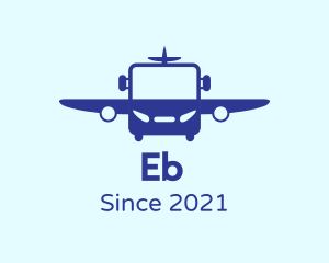 Aeroplane - Blue Air Bus logo design