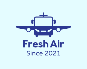 Blue Air Bus logo design