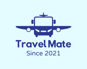 Passenger - Blue Air Bus logo design