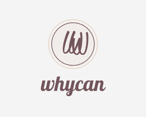 San Serif - Wave Pattern Monogram logo design