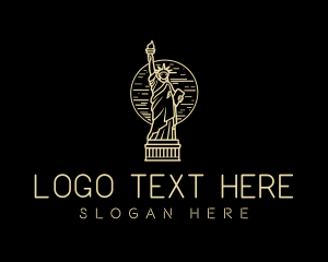 Heritage - Statue of Liberty logo design