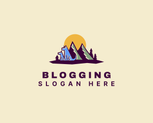 Mountain Dog Camping Logo