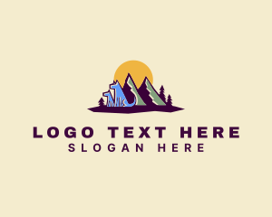 Mountain Dog Camping Logo