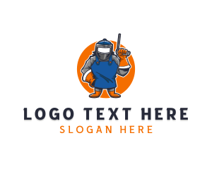 Industrial - Handyman Welder Repair logo design