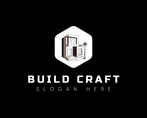 Modern Building Architecture logo design