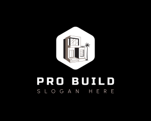 Modern Building Architecture logo design