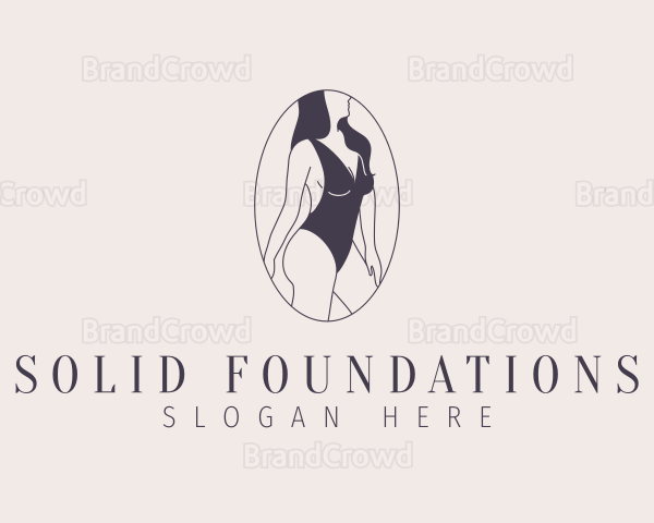 Sexy Woman Model Logo