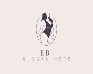 Girl - Sexy Woman Model logo design