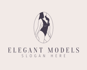 Modeling - Sexy Woman Model logo design