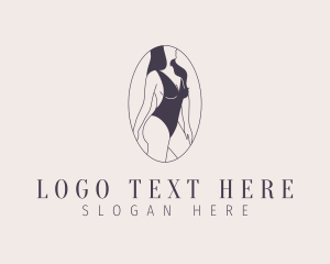 Sexy Woman Model Logo