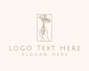 Florist - Florist Flower Hand logo design