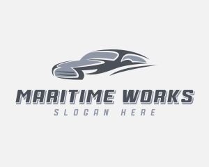 Automobile Sedan Detailing logo design