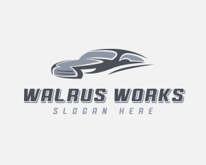 Automobile Sedan Detailing logo design