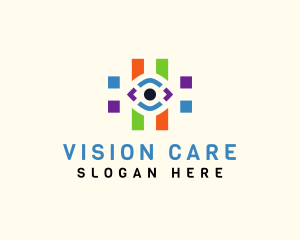 Ophthalmology - Eye Optical Clinic logo design