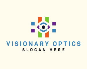 Eye Optical Clinic logo design