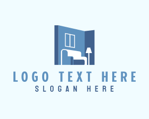 Staging - Sofa Furniture Decor logo design