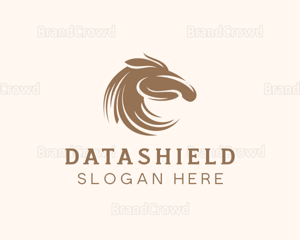 Stallion Horse Equestrian Logo