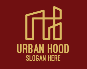 Urban City Monoline  logo design