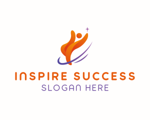 Empowerment - Star Person Leadership logo design