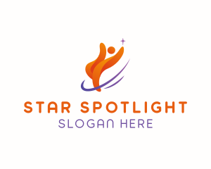 Star Person Leadership logo design