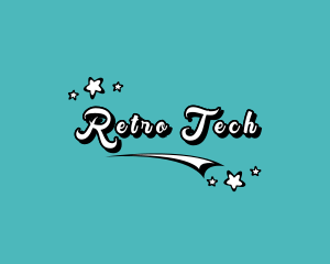 Creative Retro Star  logo design