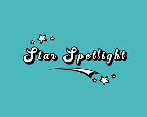 Creative Retro Star  logo design