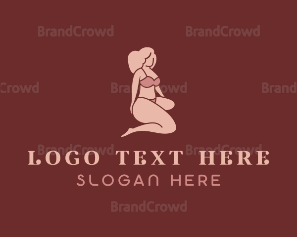 Woman Sexy Lingerie Logo