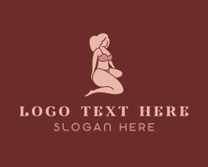 Fashion - Woman Sexy Lingerie logo design