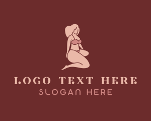 Woman Sexy Lingerie Logo
