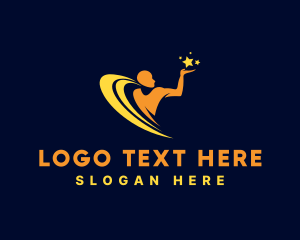 Ngo - Human Resources Star Agency logo design