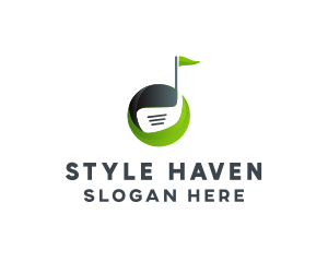 Golf Resort - Golf Club Course logo design