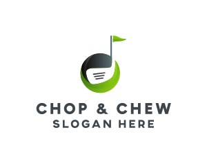 Golf Club Course logo design