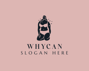 Woman Body Underwear Logo