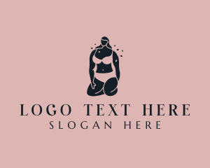 Underwear - Woman Body Underwear logo design