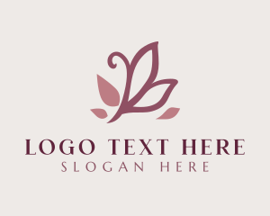 Simple - Lotus Petals Letter B logo design