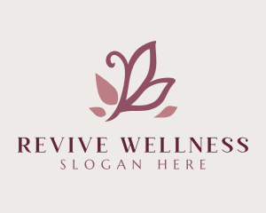 Rejuvenating - Lotus Petals Letter B logo design